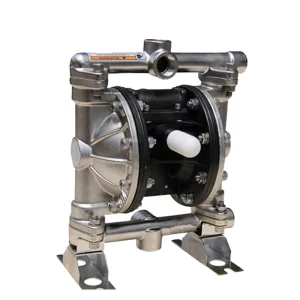 1/2″ Stainless Steel 304 High Pressure 8.4 Bar Pneumatic Diaphragm Pump 57L/min Flow Rate OEM Liquid Transfer for Chemical