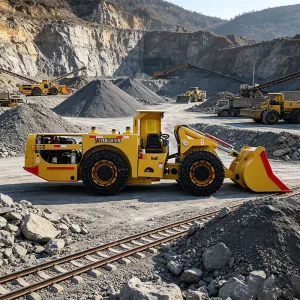 1 Cubic Meter Diesel Mining Loader for Small Scale Underground Mine Operations