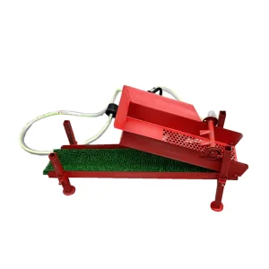 1 Inch 20x100cm Grass Sluice Gasoline Engine Pump Small Alluvial Gold Ore Separation Equipment Gold Mining Washing Machine