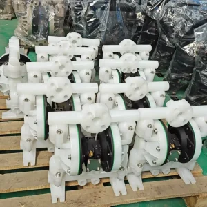 1 Inch Polypropylene Chemical Pump Pneumatic Double Diaphragm Pump