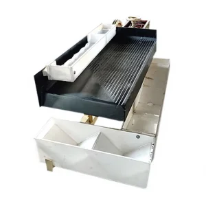 1.1m Fiberglass Gold Shaker Table with Motor & Bearing High-Accuracy Gravity Separator for Lab Testing (380V)