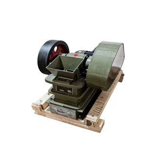 1.5kw Small Mini Swing Type Dual Flywheels Electric Motor Sample Crushing Lab Jaw Crusher for Coal Mining Test