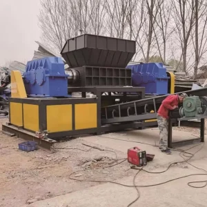 10 15T H Model 1800 Scrap Metal Shredder High Capacity Waste Metal Processing Solution