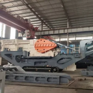 100 300TPH Hard Rock Tracked Jaw Crusher Mobile Granite Basalt Iron Ore Crushing Equipment