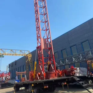 1000m Capacity Trailer Drilling Rig for 600m 800m Deep Water Well and Mine Drilling