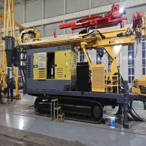 1000m Diesel Crawler RC Drilling Rig for Deep Water Well Mining Grade Control