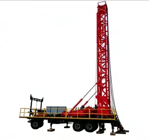 1000m Working Depth Trailer Drilling Machine for 600m 800m Well Mining Engineering