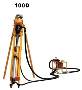 100B(D) Light DTH Drill Rig for 25m Drilling Depth
