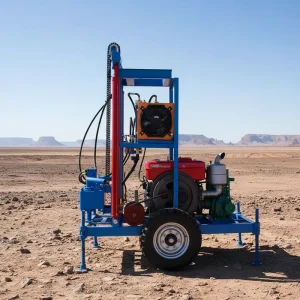 100m 200m Portable Automatic Mini Diesel Core Drilling Rig Motor Component for Water Well for Mines
