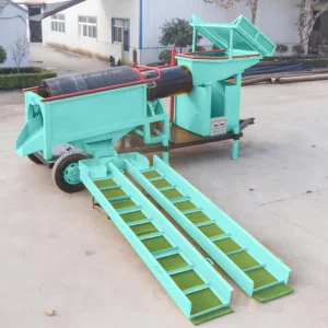 Easy to Operate and Easy to Assemble 10-100 TPH Alluvial Gold Washing Plant with Centrifuge Sieve Slots
