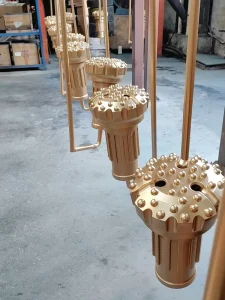 105mm Forged Tungsten Carbide DTH Drill Bit Wear Resistant Drilling Tool for Water Well Rock Mining and Geological Exploration