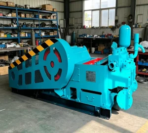 10Mpa High Pressure F130 Mud Pump 130HP Single Acting Triplex Piston Pump for Geothermal and Coal Mine Grouting