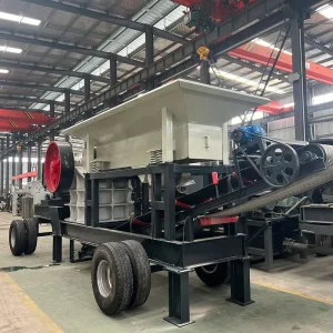 10tph Mobile Four Combination Stone Crushing Plant Wheel Sand Washing Machine Four Unit Crusher Machine