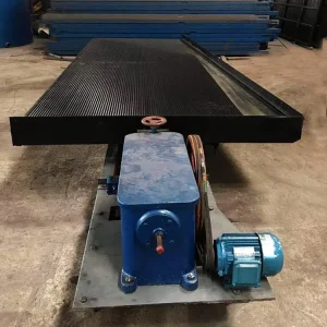 1100 Type Gold Ore Mineral Processing Plant Gravity Separation Equipment High Recovery Gold Shaking Table