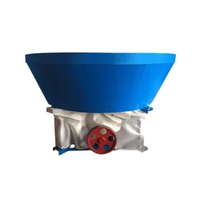 1100 Wet Pan Mill Machine with Motor Gear Bearing 380V Voltage 50Hz Frequency for Global Mining Projects