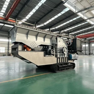 1200*1400 Large Feed Size 1000mm PLC controlled Crawler Box Crusher with High Capacity for Construction Waste Mining & Quarry