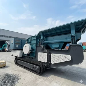 1214 Heavy Hammer Crusher Machine Medium Crusher Crawler Mobile Portable Crushing Station Secondary Crusher