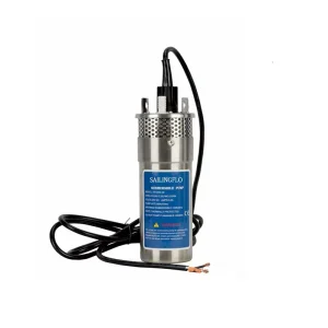 12LPM 12/24V Stainless Steel Water Pump Solar Submersible Pump for Project Agriculture