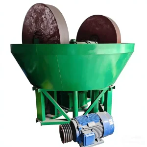 1400 Type Electric Wet Gold Grinding Mill for Fine Grinding of Gold Ore Double Roller Gold Grinding Machine for Ore