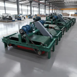 1400mm Automatic Magnetic Separator Conveyor with Bearing Stable Conveying Strong Magnetic Force