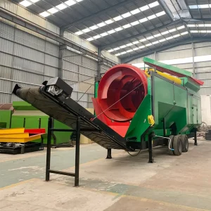 150m3/h High Capacity Mining Trommel MTS2050 Heavy Duty Sand Ore Drum Screen
