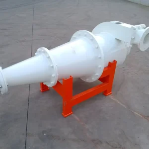 150mm Rubber Lined Hydrocyclone for Mineral Processing 14-40 M³/h Capacity 20-74μm Cut Size Wear Resistant Rubber Lining