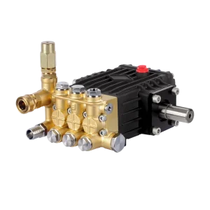 15L/min 15Mpa Copper Electric High Pressure Reciprocating Triplex Plunger Pump 24mm Solid Shaft for Wastewater Treatment