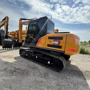 15Ton High Quality Sany Used Sy155c Crawler Hydraulic Low Hours Used Excavator for Sale