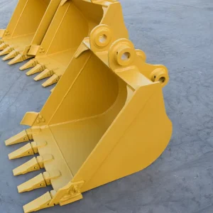 15kg Compact Excavator Spare Parts Bucket Customized Heavy Duty Mining Rock Bucket Assy for PC60