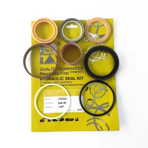 175251A1 Hydraulic Bucket Cylinder Seal Kit for CASE Skid Steer Loader Backhoe 580L 90XT Seal Kit Parts
