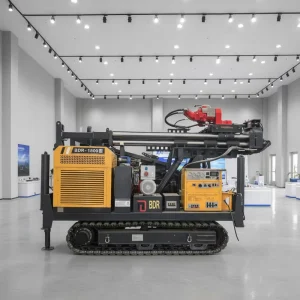 1800m Depth Full Hydraulic Diamond Core Drilling Rig NQ HQ PQ Wireline Crawler Type for Mineral Exploration Deep Hole