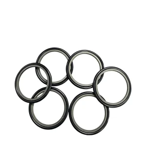 1838 Hydraulic Rock Drill Step Seal 3115115600 USA DuPont Material CNC Turned for Hydraulic Spare Parts