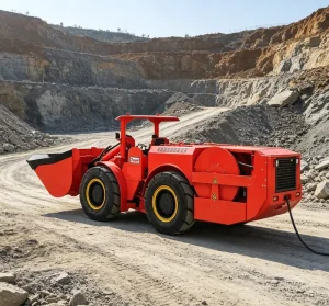 1m³ 2 Ton Mining Solution TC-100E Complete Electric LHD
