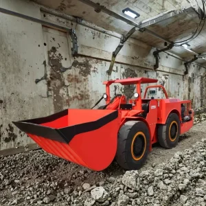 1m³ Underground Mining Loader LHD Machine Hard Rock Excavation CE Certified Low Maintenance Design