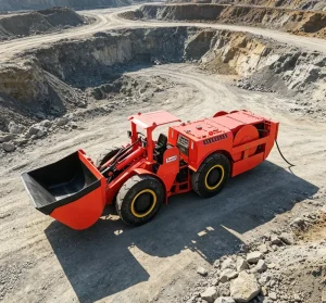 2 Ton 1m³ Mining LHD Equipment TC-100E Electric Scooptram