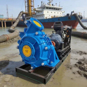 2-Year Warranty Customized Horizontal Heavy Duty Mining Abrasion-Resistant Iron Ore Mining Slurry Pump High-chromium Alloy