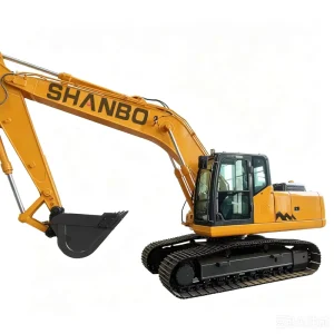 20 Ton Hydraulic Excavator 133kw Crawler Digger for Civil Land Excavation Works