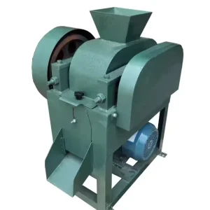 200*75 Lab Scale Double Roller Grinding Mill High Efficiency Automatic Electric Roll Crusher for Ore Mineral Mining