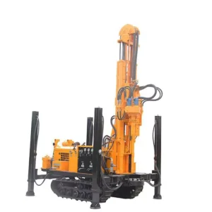 200 Meter Water Well Drilling Rig Portable Mobile Electric Motor Truck Mounted with Core Engine Component