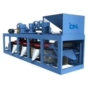 20000GS Rare Earth Ore Separating Machine 3 Disc Dry Magnetic Separator Price