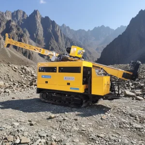 2000m Gold Mining Exploration Drilling Rig Full Hydraulic System Diesel Powered Crawler Walking Machinery Equipment