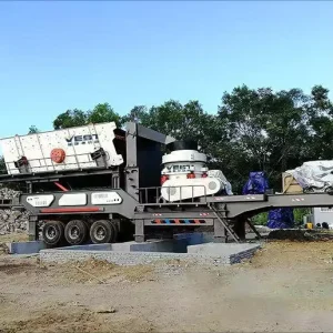 200T/H Combination Crusher Production Line Mobile Cone Crusher for Sand and Gravel Quarry Mining Operations