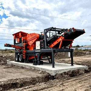 200TPH Wheel Mobile Jaw Granite Crusher Machine Quarry Stone Mobile Crushing Station Price