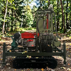 200m Water Well Drilling Rig Customized Mining Diesel Drilling Rig for Water Well