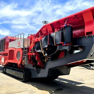 200t/h Stone Breaking Construction Waste Recycling Machine Limestone Crawler Mobile Impact Crusher