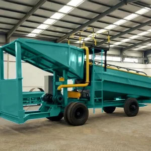 200tph Alluvial Gold Washing Plant Including Engine, Motor, and Bearing