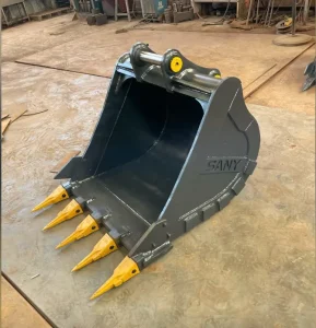 20Ton Excavator Rock Bucket 1.8m³ Reinforced Teeth Digging Excavator Bucket Reinforced Buckets