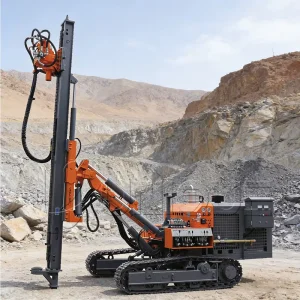 20m DTH Blasting Drilling Rig with Air Compressor Separated Mine Drilling Rig Motor Engine for Mining Quarry