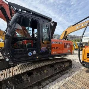 21Ton ZX210 Second hand Used Excavator Hydraulic Crawler Used Excavator Machine