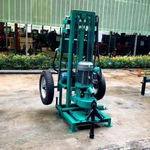 220V Automatic Portable Electric Water Well Drilling Rig Small Borehole Drill Machine